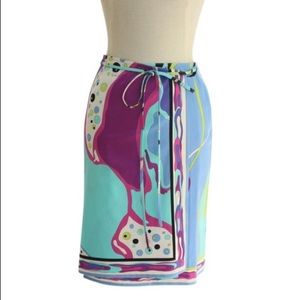 EMILIO PUCCI WRAP SKIRT